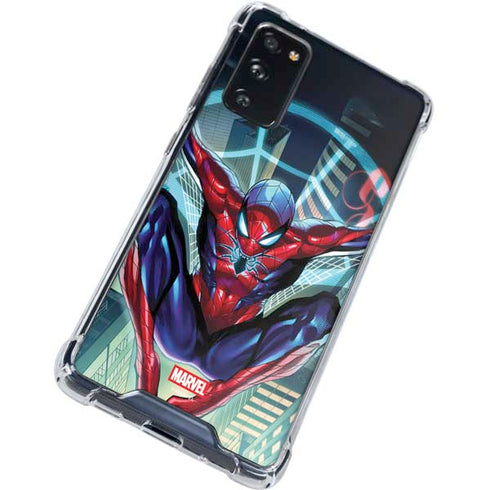 Marvel Spiderman Spiderman Armor MK IV Galaxy S20 FE Clear Case